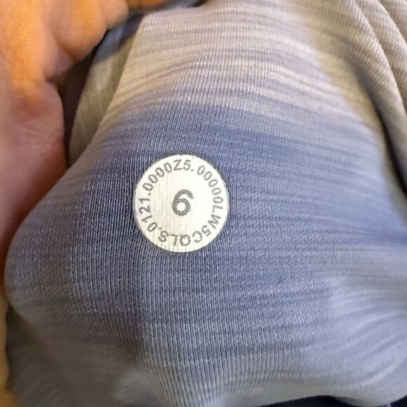 Lululemon Womens High-Rise Tight 25" Size 6 Small Blue Pockets - Picture 7 of 9